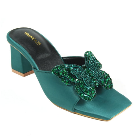 Women Formal Block Heel - 74945S - Block Heel - Walkeaze